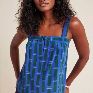 NWT Corey Lynn Calter Geometric Structured Tank NEW